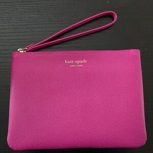Kate Spade Pink Wristlet Clutch